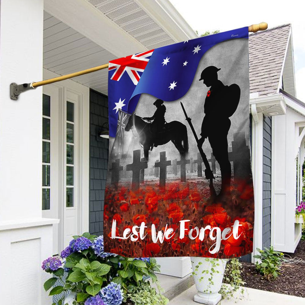 Veteran Flag, Australian Veteran Lest We Forget Anzac Day Australia Flag