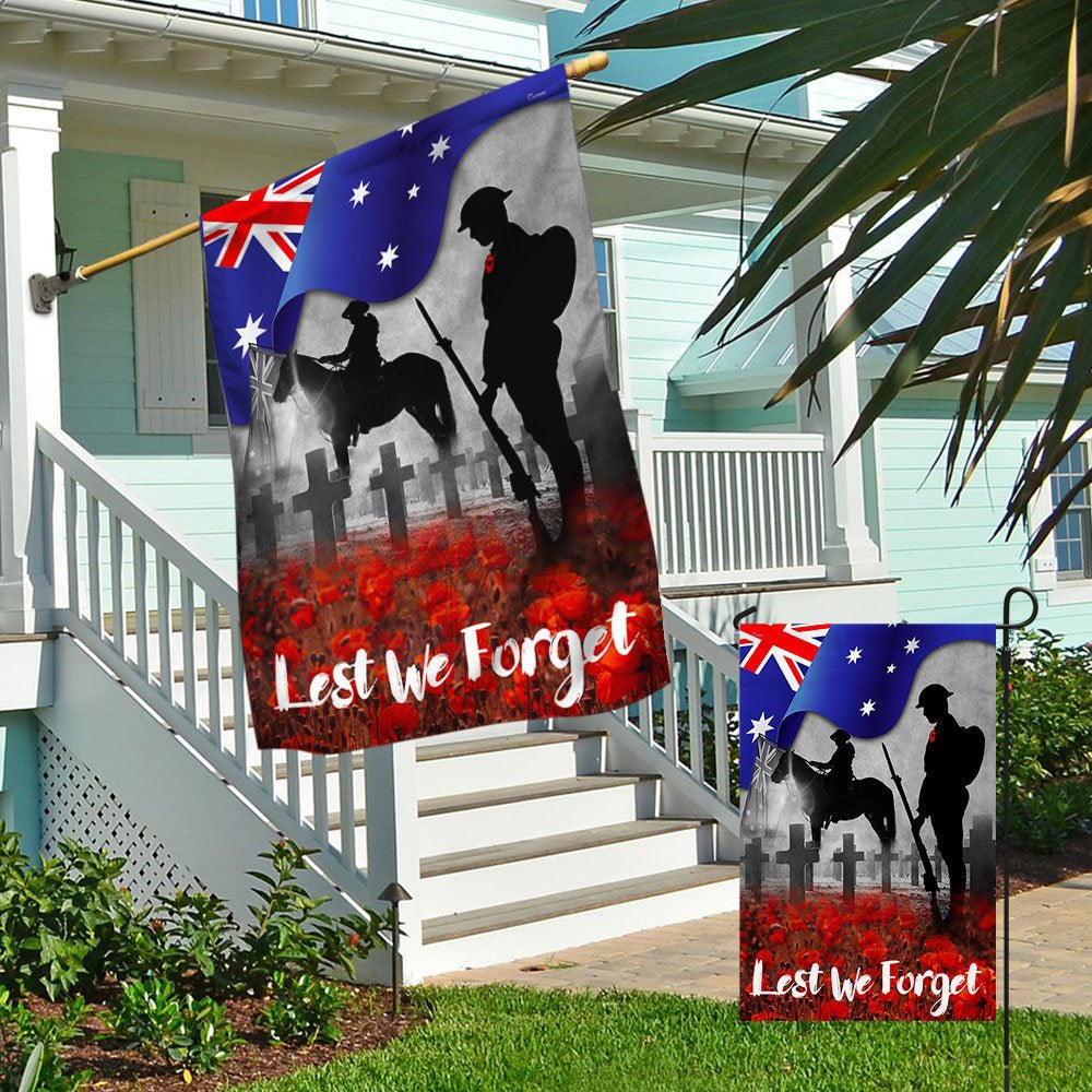 Veteran Flag, Australian Veteran Lest We Forget Anzac Day Australia Flag