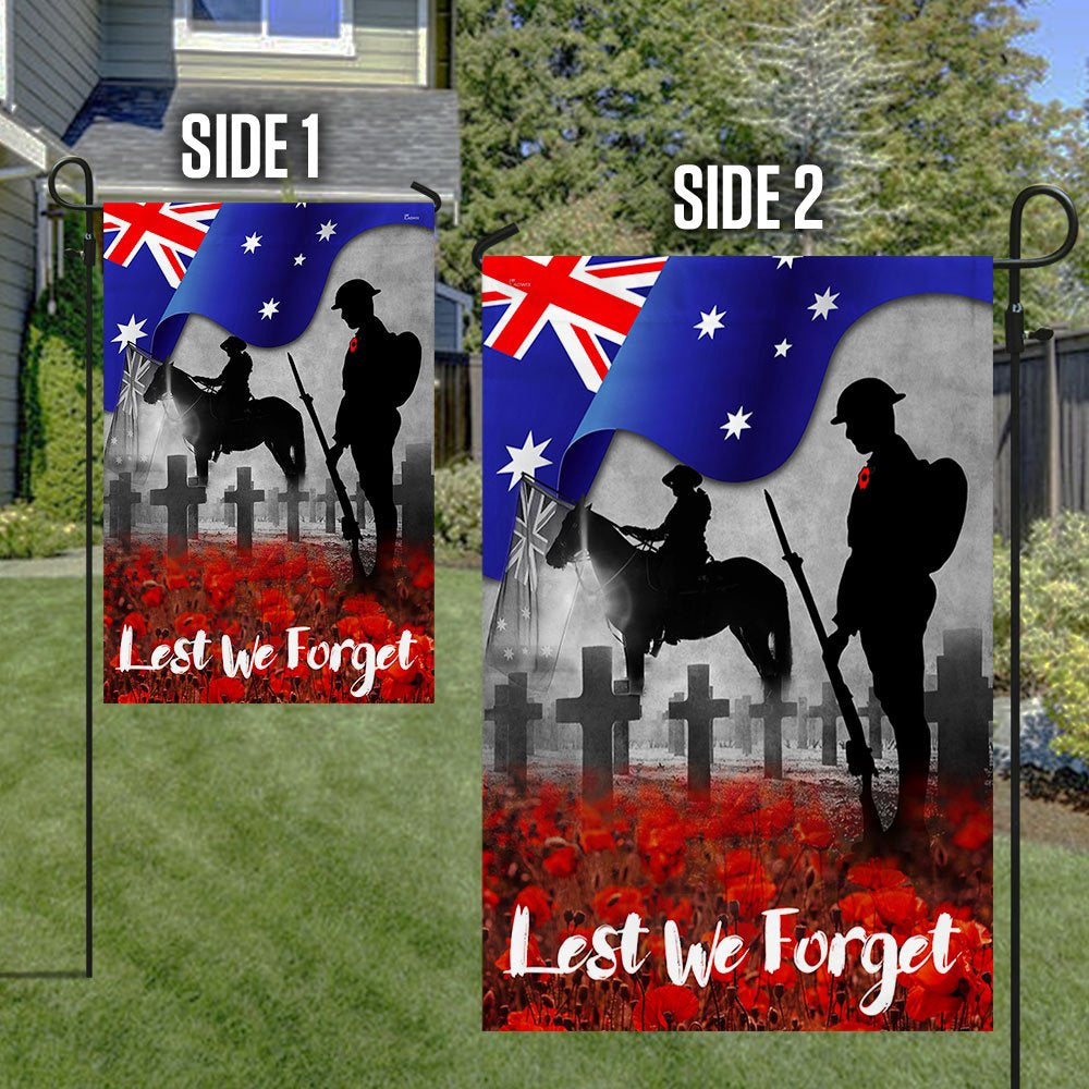 Veteran Flag, Australian Veteran Lest We Forget Anzac Day Australia Flag