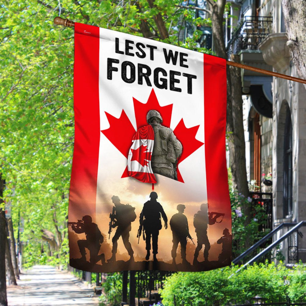 Veteran Flag, Canadian Veteran Flag Lest We Forget