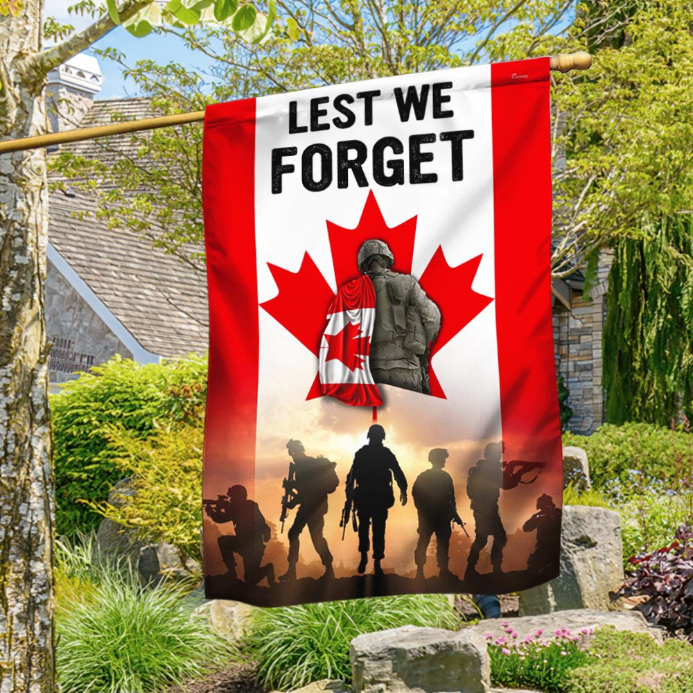 Veteran Flag, Canadian Veteran Flag Lest We Forget