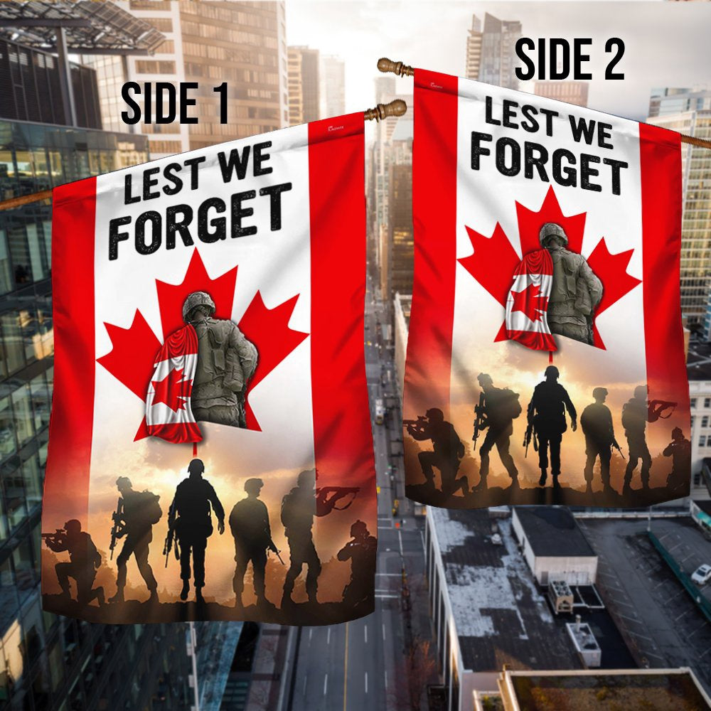 Veteran Flag, Canadian Veteran Flag Lest We Forget