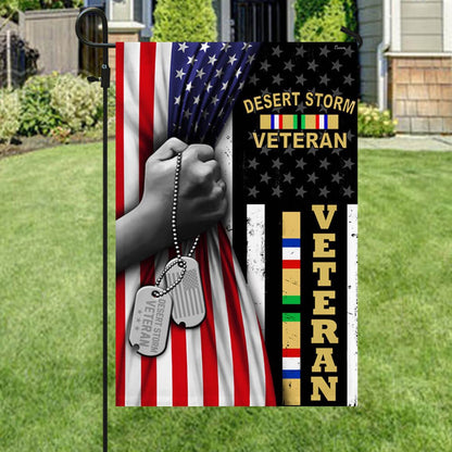 Veteran Flag, Desert Storm Veteran American US Flag