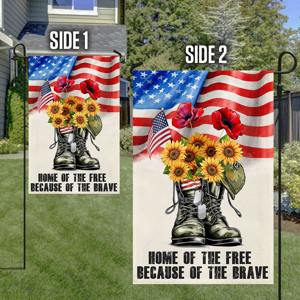 Veteran Flag, Happy 4th Of July, Home Of The Free American Flag