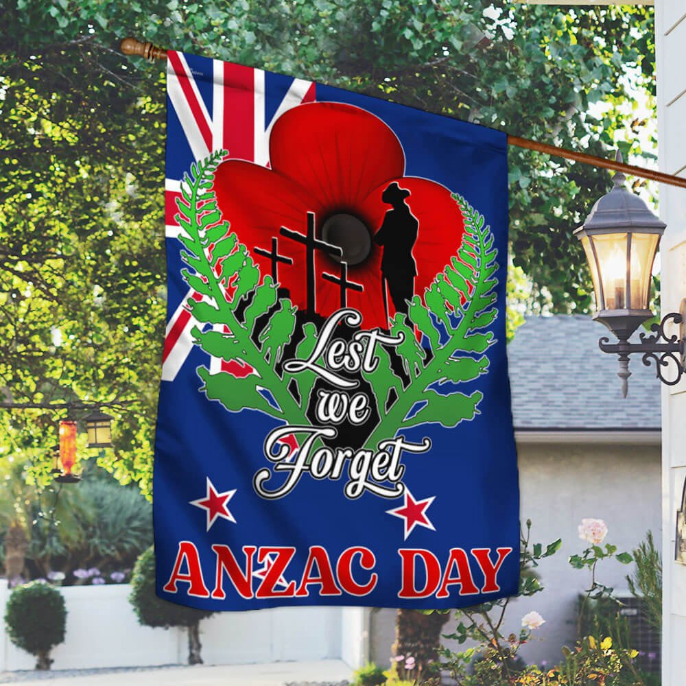 Veteran Flag, Lest We Forget, Anzac Day, Memorial Day New ZealAnd Veteran Flag