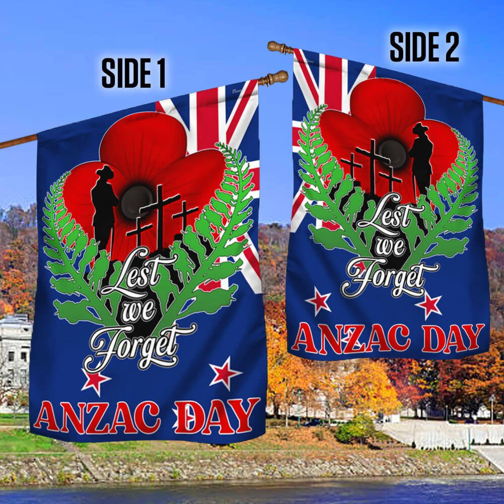 Veteran Flag, Lest We Forget, Anzac Day, Memorial Day New ZealAnd Veteran Flag