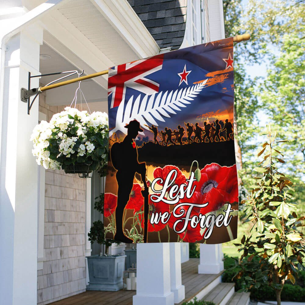 Veteran Flag, Lest We Forget, Anzac Day, Veterans, New ZealAnd Flag