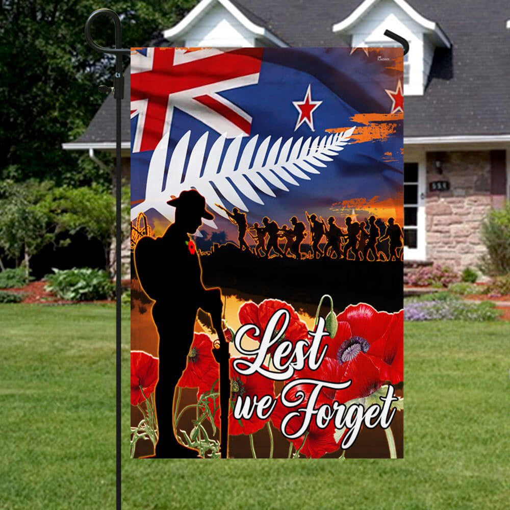 Veteran Flag, Lest We Forget, Anzac Day, Veterans, New ZealAnd Flag