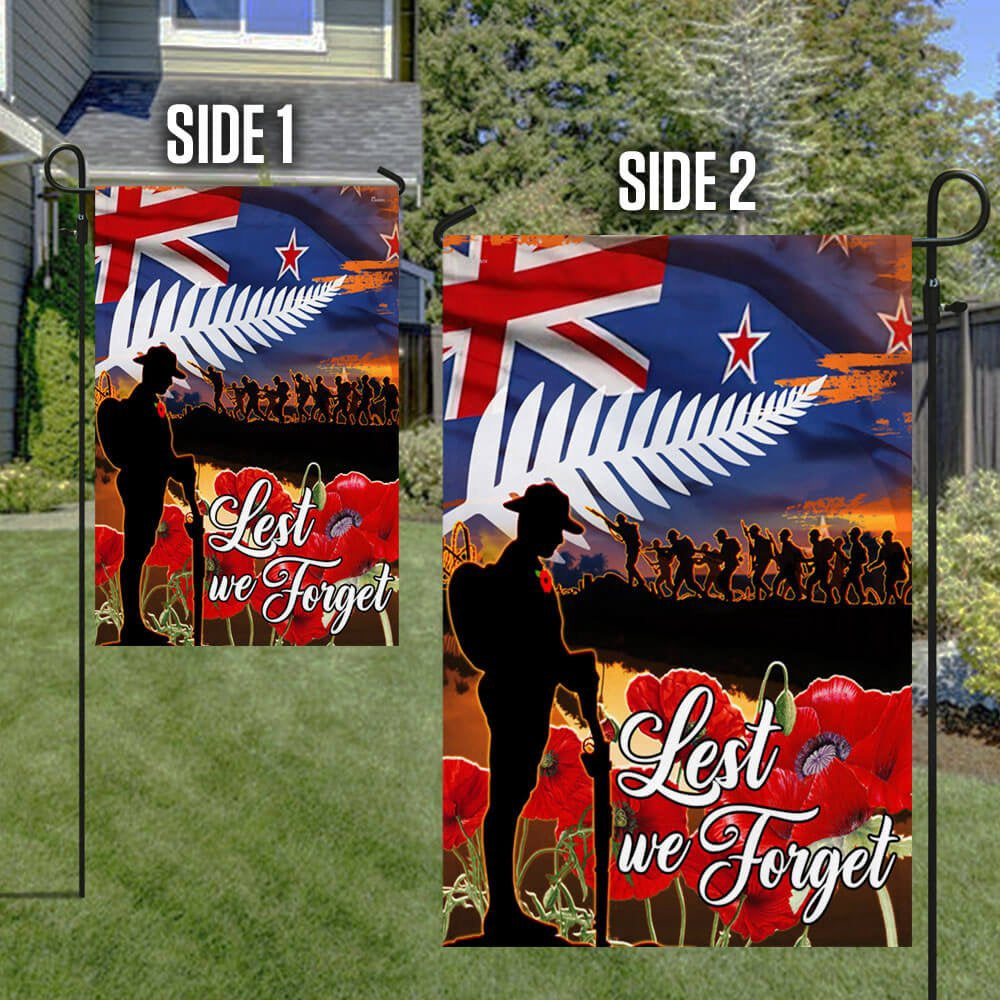 Veteran Flag, Lest We Forget, Anzac Day, Veterans, New ZealAnd Flag