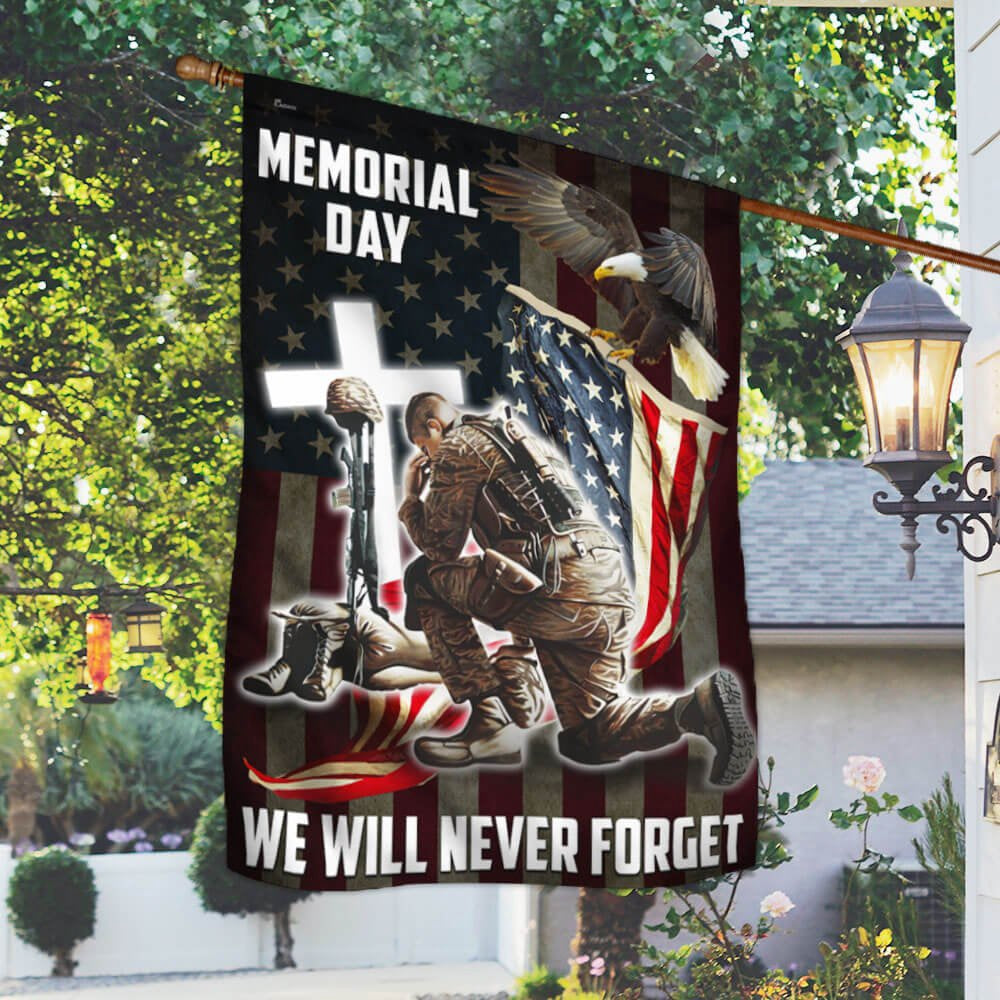 Veteran Flag, Memorial Day Remember And Honor Veteran American Eagle Flag