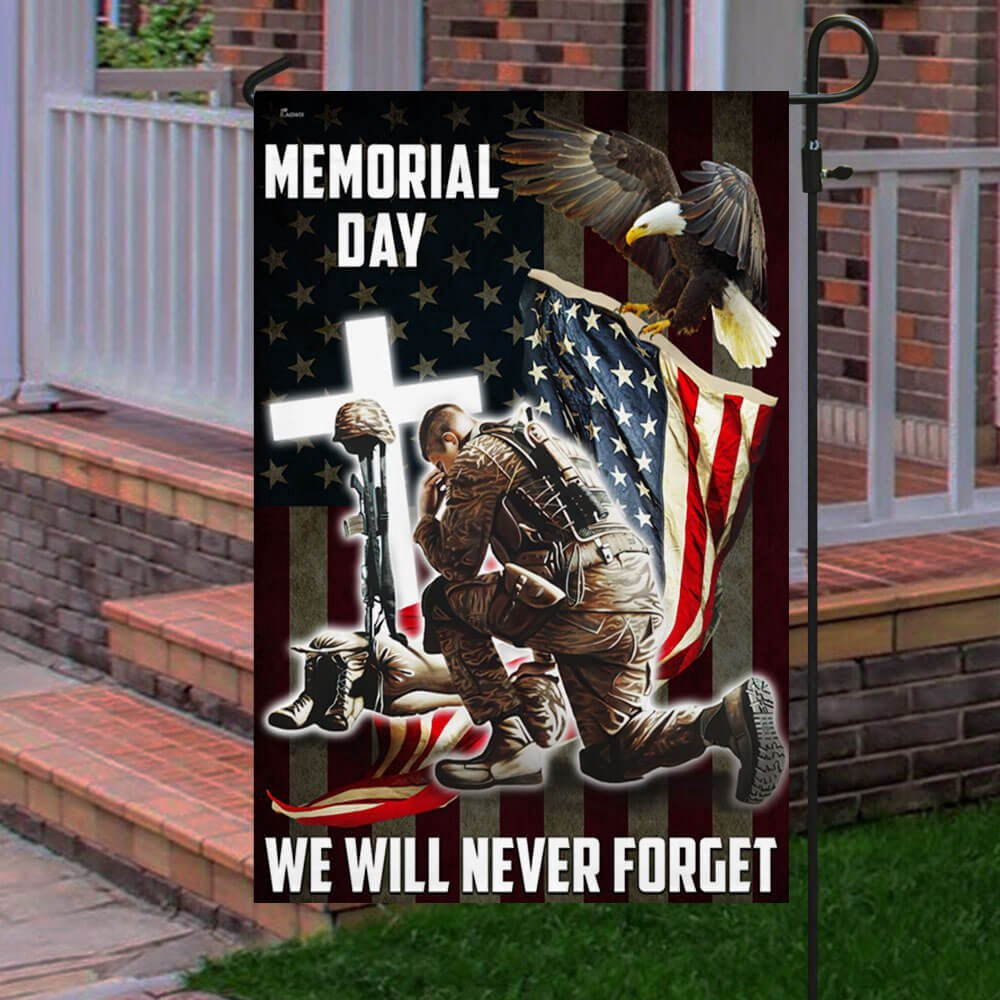 Veteran Flag, Memorial Day Remember And Honor Veteran American Eagle Flag