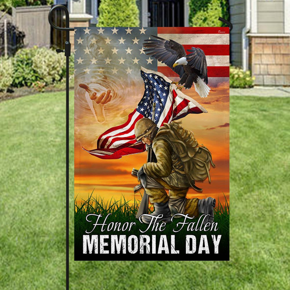Veteran Flag, Memorial Day US Veteran Honor The Fallen Flag