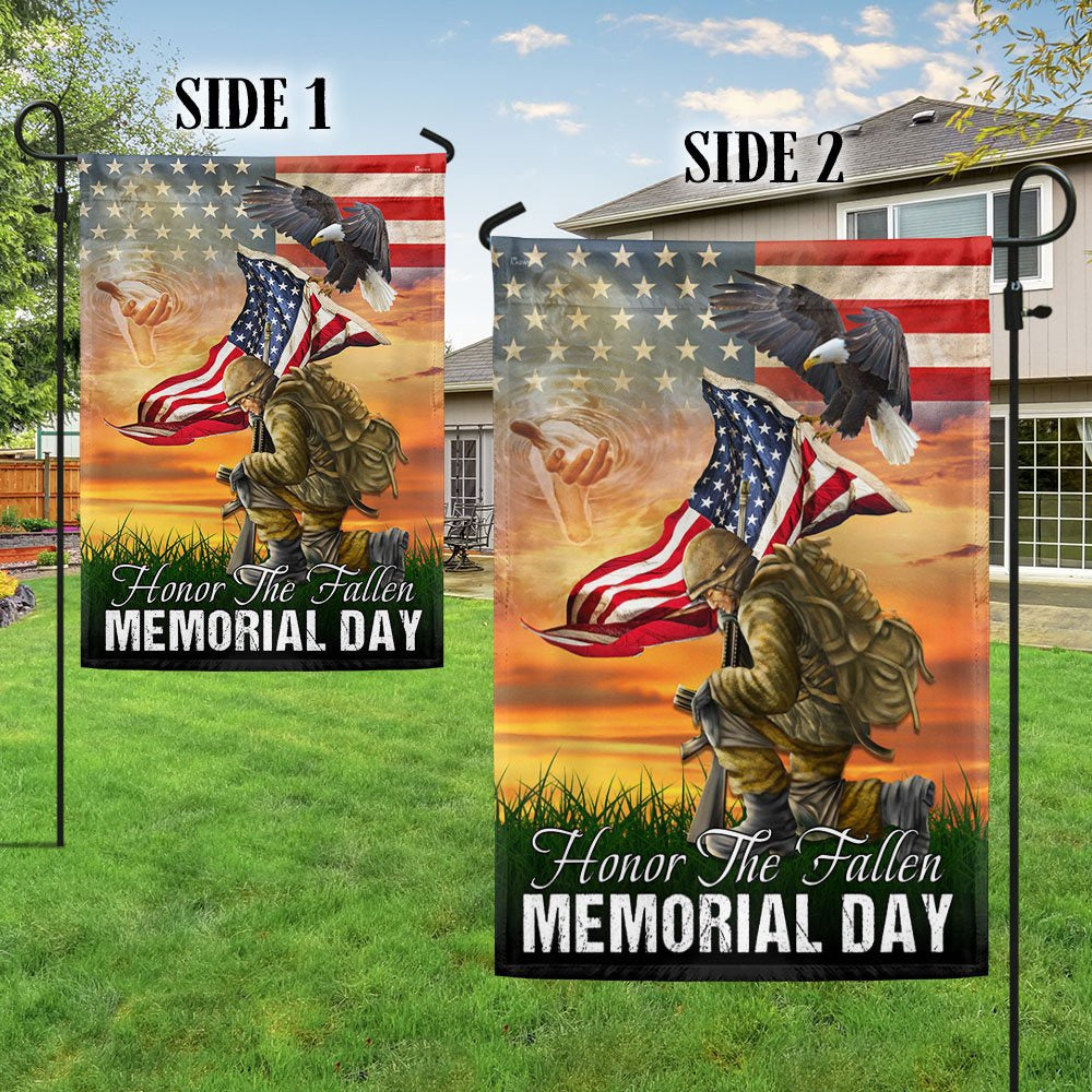 Veteran Flag, Memorial Day US Veteran Honor The Fallen Flag