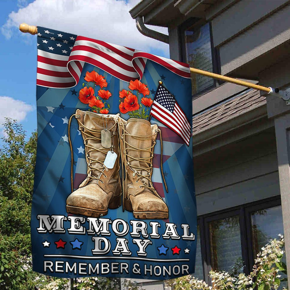 Veteran Flag, Memorial Day Veteran Remember And Honor Flags