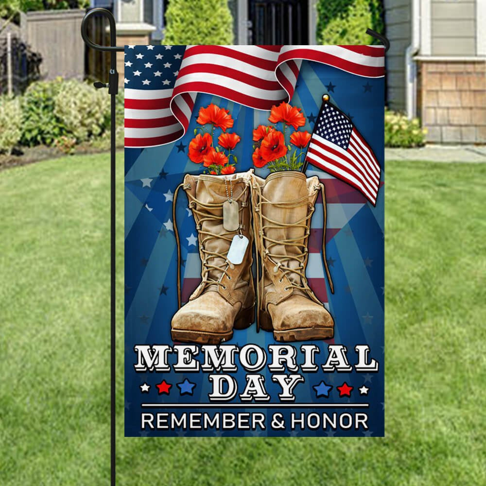 Veteran Flag, Memorial Day Veteran Remember And Honor Flags