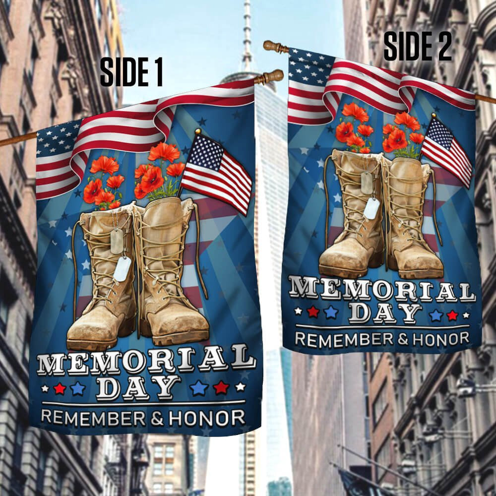 Veteran Flag, Memorial Day Veteran Remember And Honor Flags