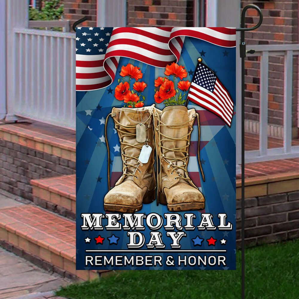 Veteran Flag, Memorial Day Veteran Remember And Honor Flags
