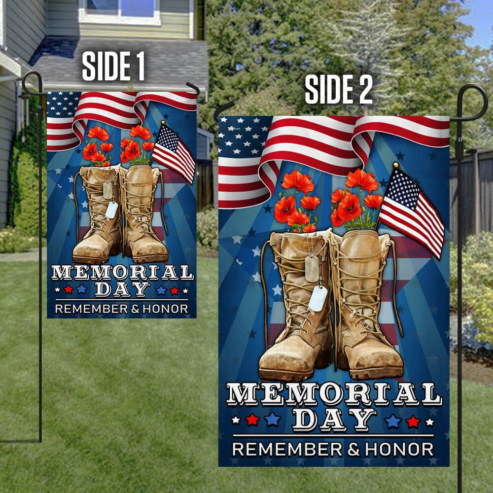 Veteran Flag, Memorial Day Veteran Remember And Honor Flags