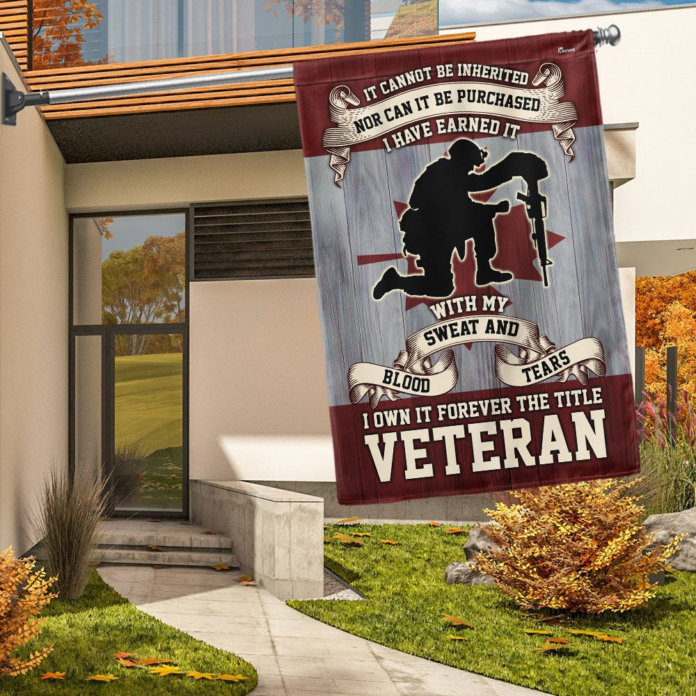 Veteran Flag, Remembrance Day Canadian Veterans It Cannot Be Inherited Forever The Title Veteran Memorial Flag