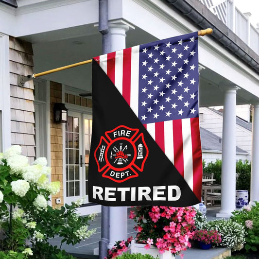 Veteran Flag, Retired Firefighter Flag