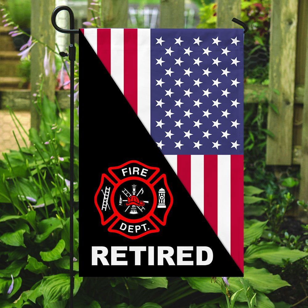 Veteran Flag, Retired Firefighter Flag