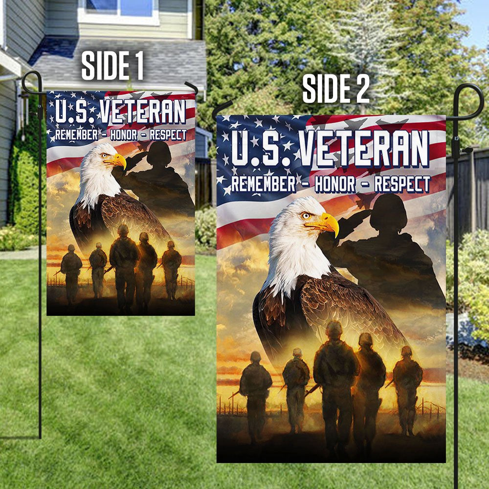 Veteran Flag, US Veteran American Memorial Flag