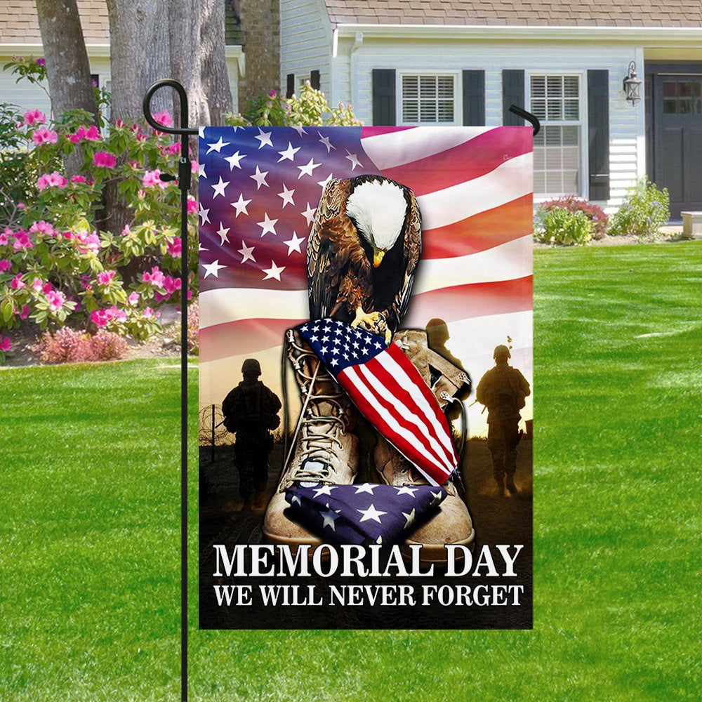 Veteran Flag, US Veteran Memorial Day We Will Never Forget American Patriot Flag