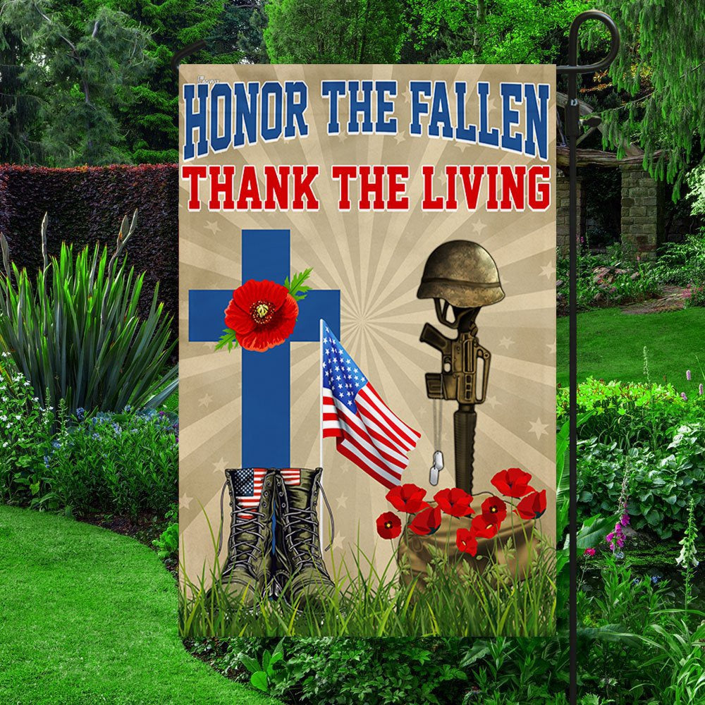 Veteran Flag, Veteran Day Honor The Fallen Thank The Living Flag