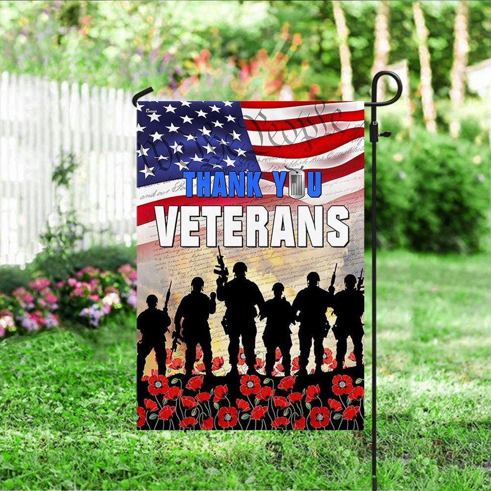 Veteran Flag, Veterans Day, Thank You Veterans Flag