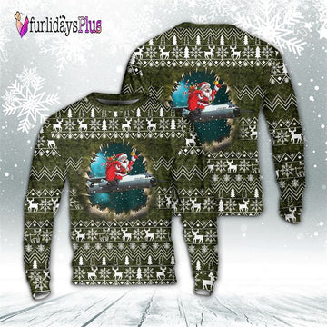 Veteran Sweater, Hanoi Taxi is a Lockheed C 141 Starlifter Christmas Sweater