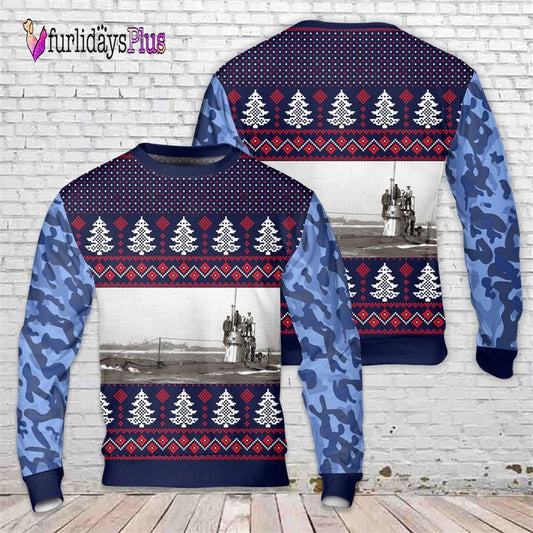 Veteran Sweater, Royal Navy A class submarine (1903) Christmas Sweater