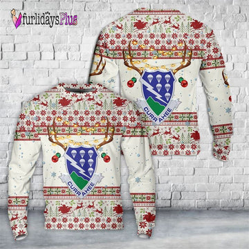 Veteran Sweater, US Army 506th Parachute Airborne Infantry Regiment Christmas Sweater