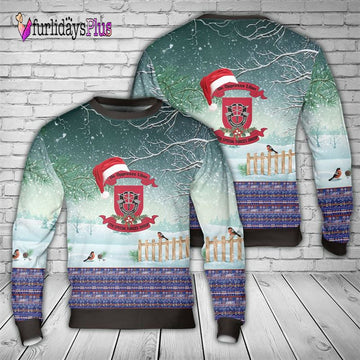 Veteran Sweater, US Army Special Forces 7th Special Forces Group (Airborne) (7th SFG) (A) Christmas Sweater