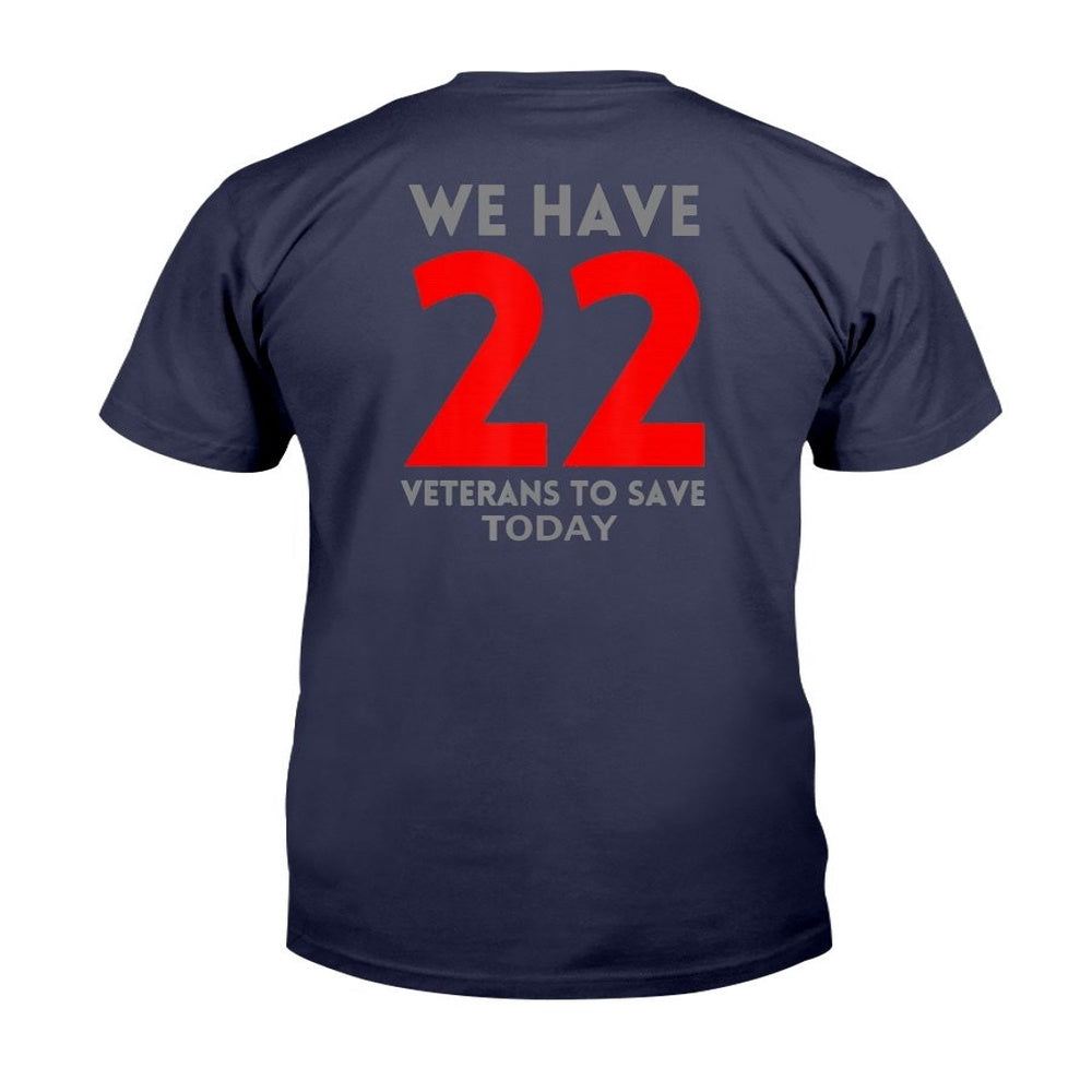 Veteran Tee Shirts, 22 Veterans To Save Today You Are Not Alone Talk To Me T-Shirt, Veterans Day Shirts