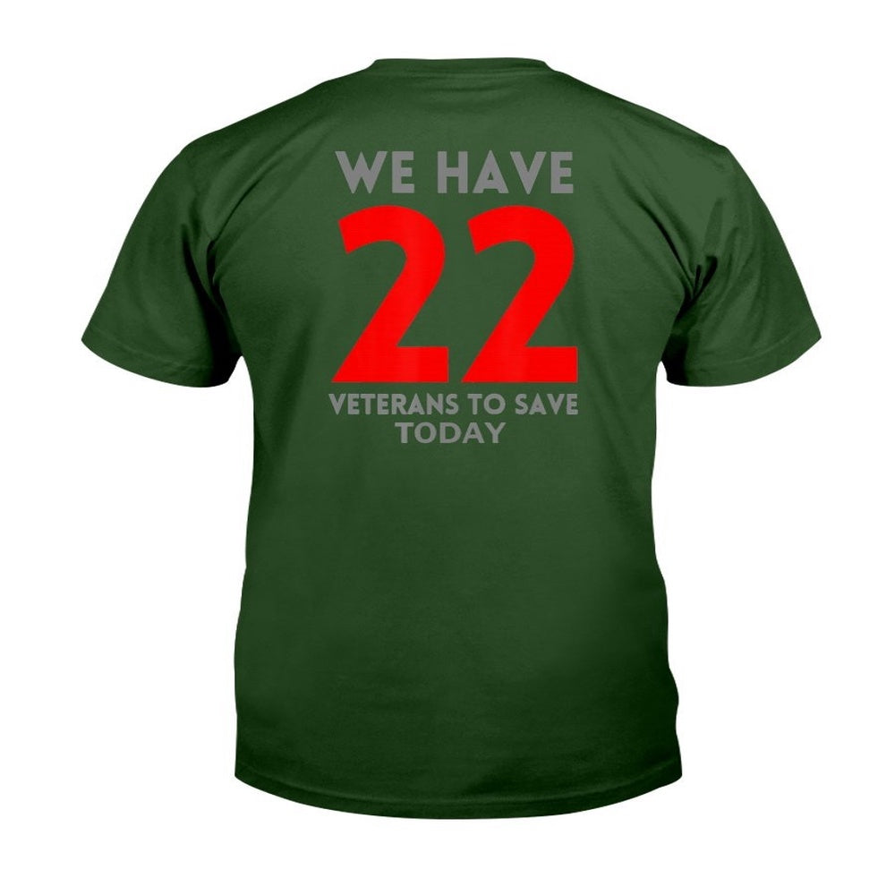 Veteran Tee Shirts, 22 Veterans To Save Today You Are Not Alone Talk To Me T-Shirt, Veterans Day Shirts