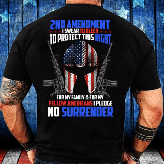 Veteran Tee Shirts, 2nd Amendment Gun Rights USA Flag Military Veteran Patriotic T-Shirt, Veterans Day Shirts