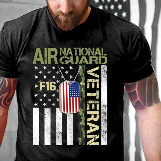Veteran Tee Shirts, Air National Guard Veteran T-Shirt, Veterans Day Shirts