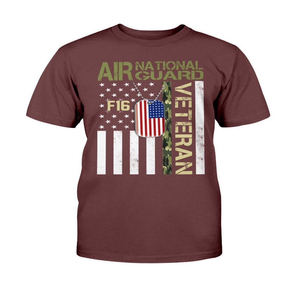 Veteran Tee Shirts, Air National Guard Veteran T-Shirt, Veterans Day Shirts