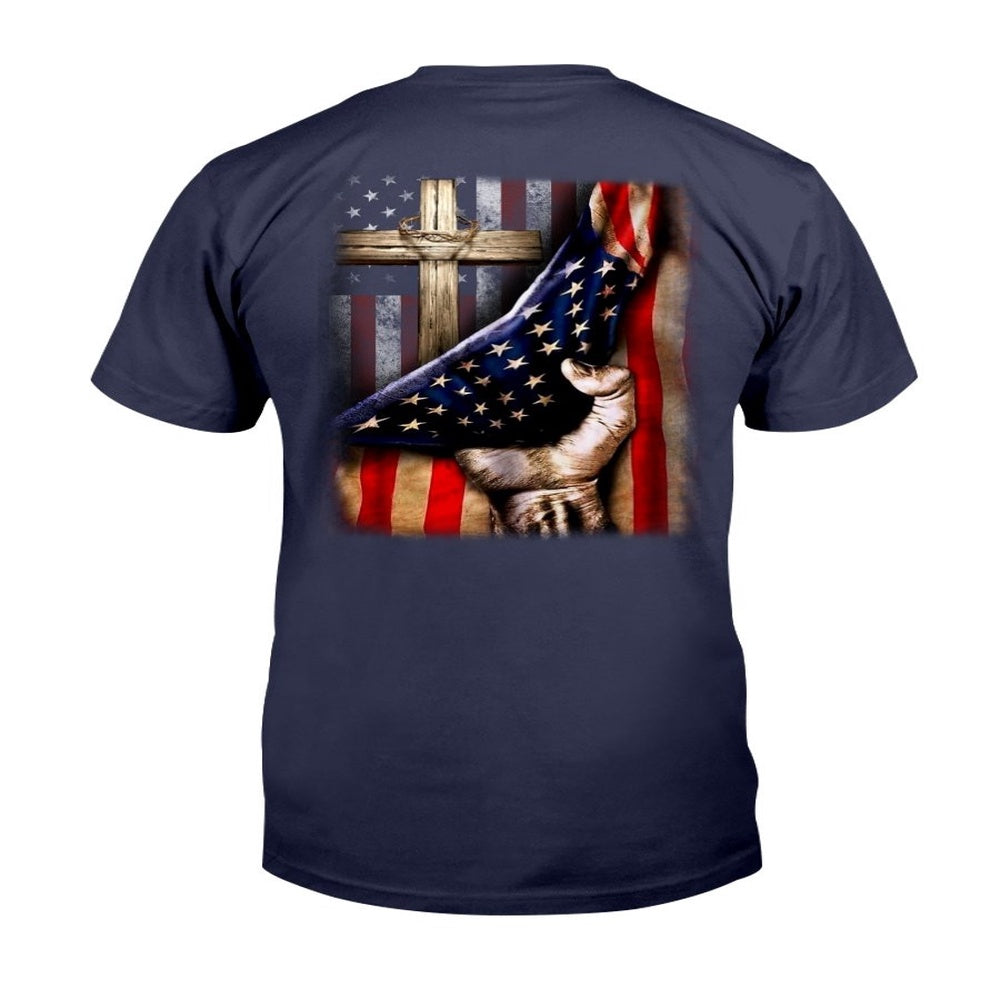 Veteran Tee Shirts, America Shirt Behind The flag T-Shirt, Veterans Day Shirts