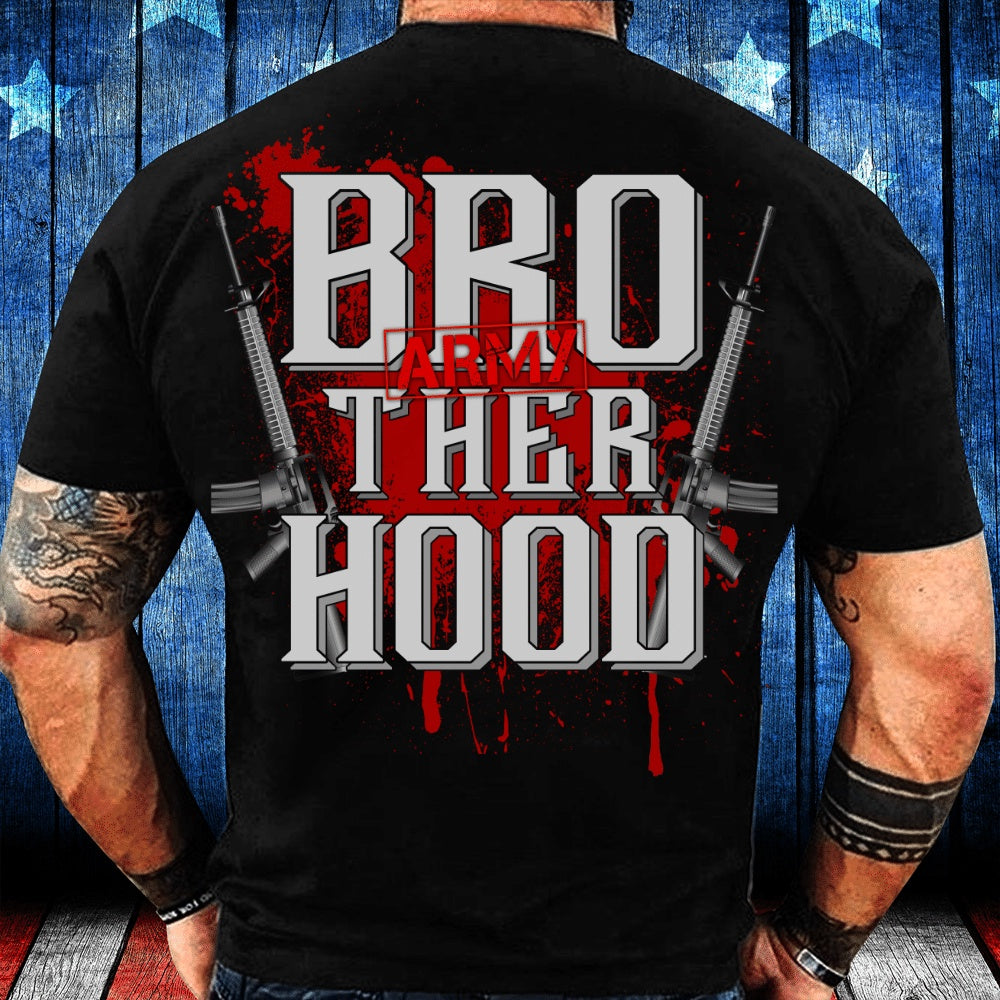 Veteran Tee Shirts, Army Veteran Brotherhood T-Shirt, Veterans Day Shirts