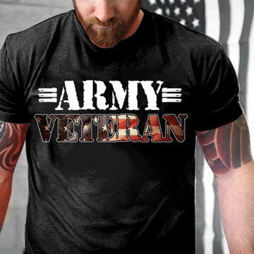 Veteran Tee Shirts, Army Veteran Shirt Proud US Army Veteran T-Shirt, Veterans Day Shirts