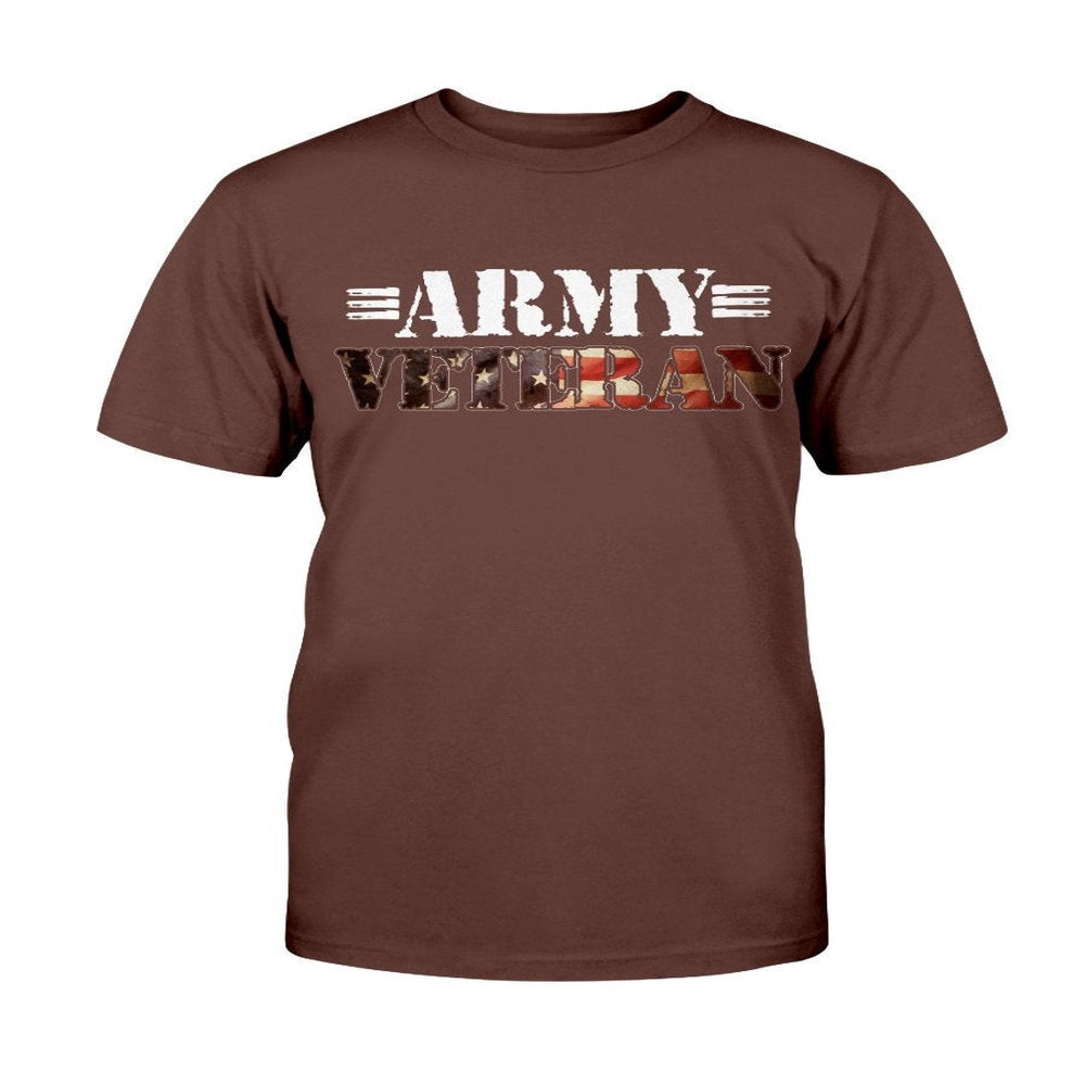 Veteran Tee Shirts, Army Veteran Shirt Proud US Army Veteran T-Shirt, Veterans Day Shirts