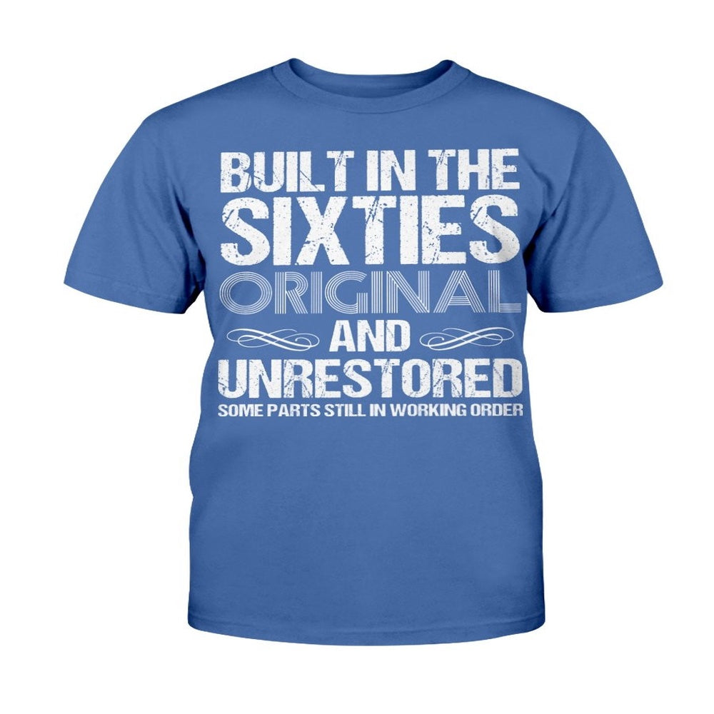 Veteran Tee Shirts, Built-In The Sixties Original And Unrestored T-Shirt, Veterans Day Shirts