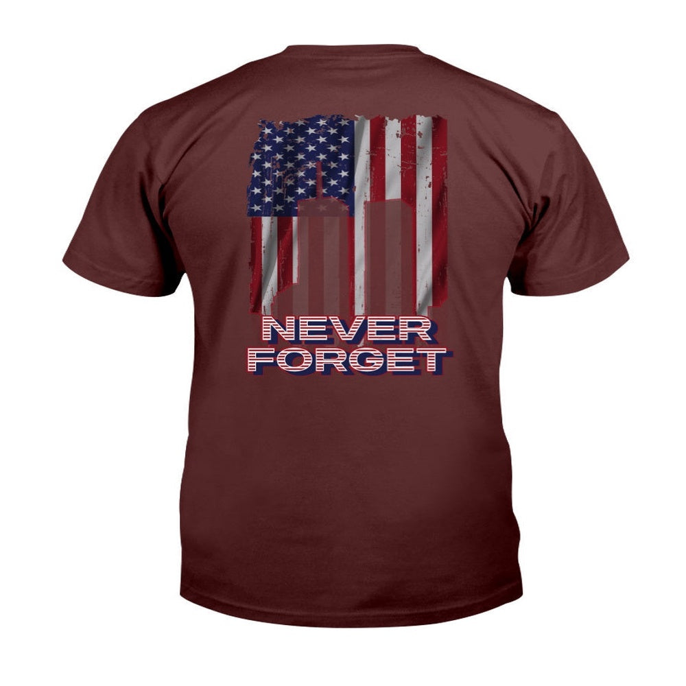 Veteran Tee Shirts, Dad Shirt American Flag Shirt Never Forget T-Shirt, Veterans Day Shirts
