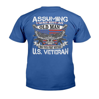 Veteran Tee Shirts, I Am More Than Just An Old Man - I'm A Veteran T-Shirt, Veterans Day Shirts