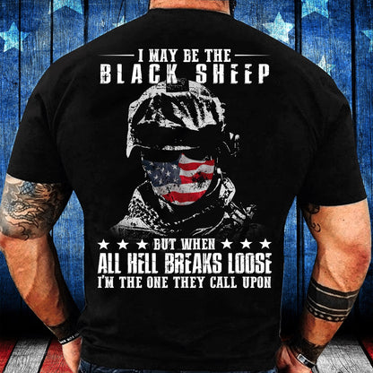 Veteran Tee Shirts, I May Be The Black sheep T-Shirt, Veterans Day Shirts