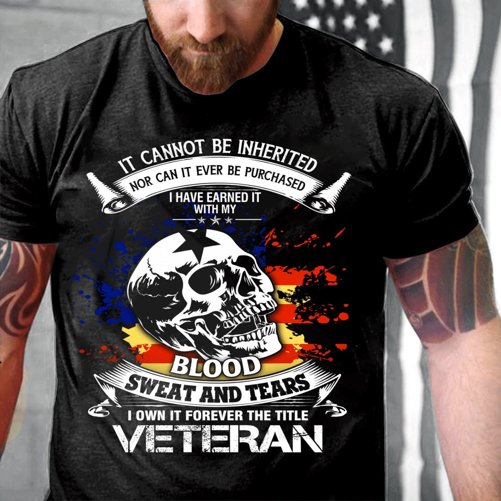 Veteran Tee Shirts, I Own It Forever The Title Veteran T-Shirt, Veterans Day Shirts