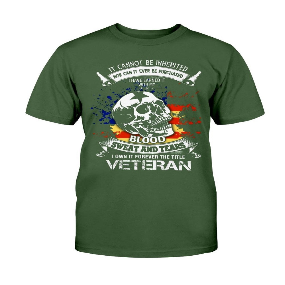 Veteran Tee Shirts, I Own It Forever The Title Veteran T-Shirt, Veterans Day Shirts