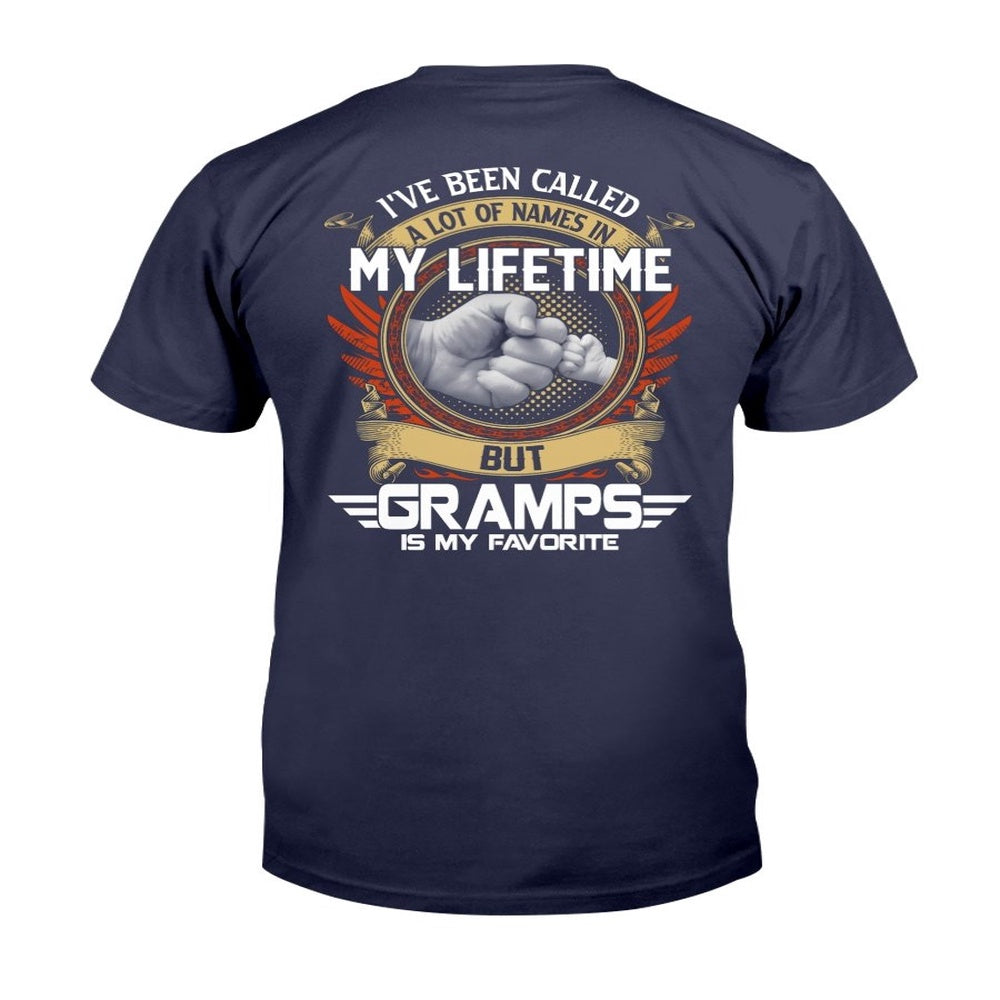 Veteran Tee Shirts, I've Been Called A Lot Of Names In My Life Time But Gramps Is My Favorite T-Shirt, Veterans Day Shirts