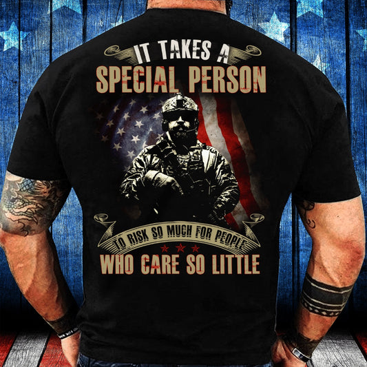 Veteran Tee Shirts, It Takes A Special Person Who Care So Little T-Shirt, Veterans Day Shirts